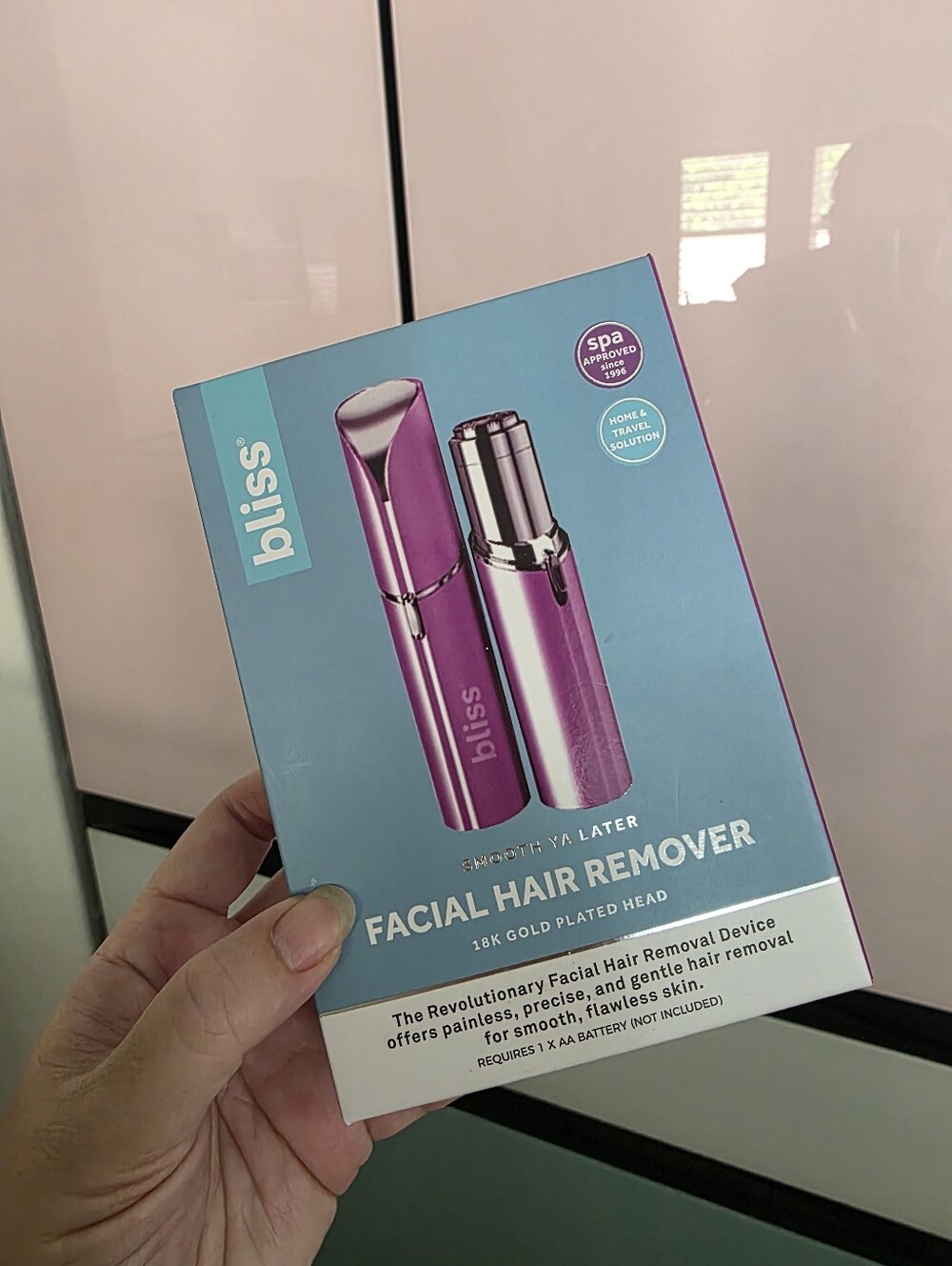 bliss Facial Hair Remover — Purple